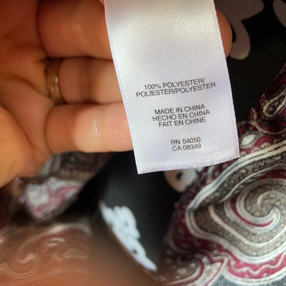 JONES NEW YORK Collection LongSleeve Blouse Size14 - Picture 9 of 9